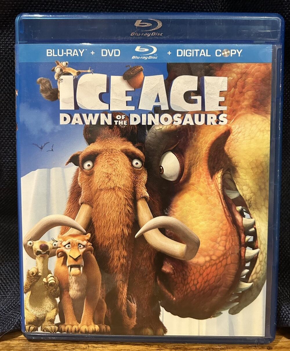 Ice Age Dawn of the Dinosaurs Blu-ray + DVD